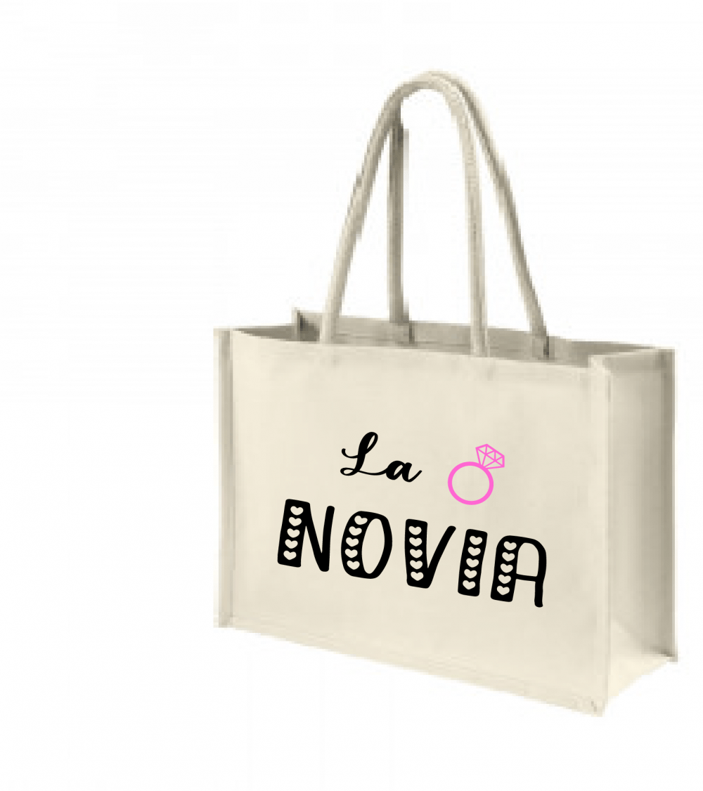 Alternative view of Bolsa shopper "Para la novia"