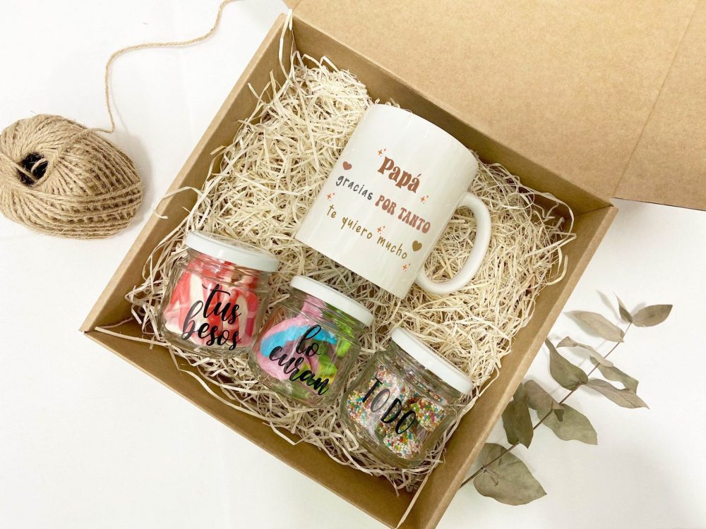 Kit taza y chuches "Papá"