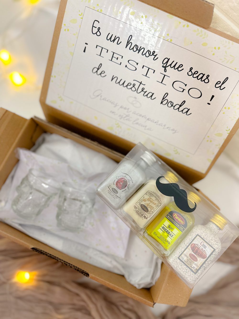 Kit de licores para "El testigo"