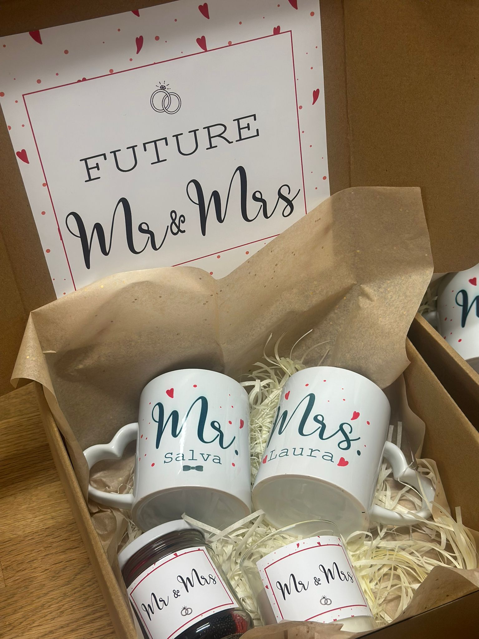Kit para los futuros "Mr & Mrs"
