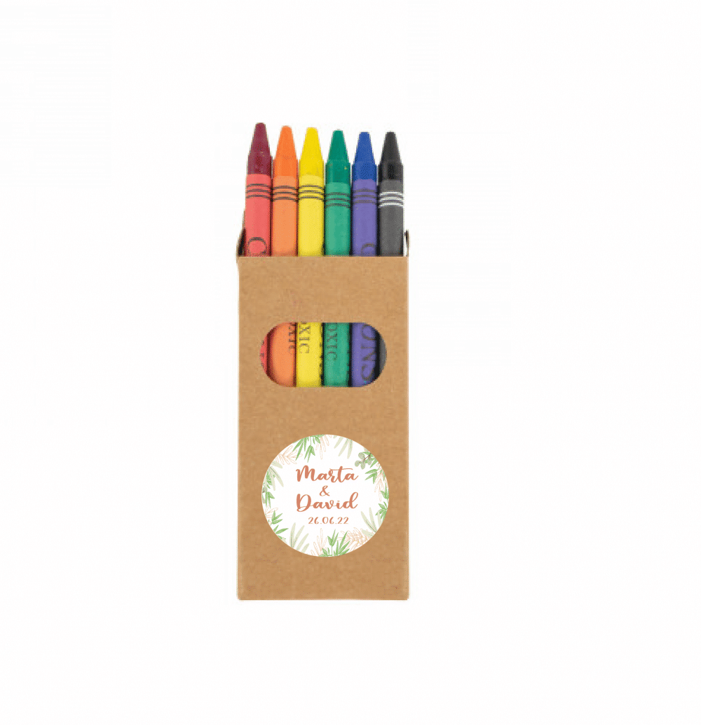 Set de ceras "Logo boda"