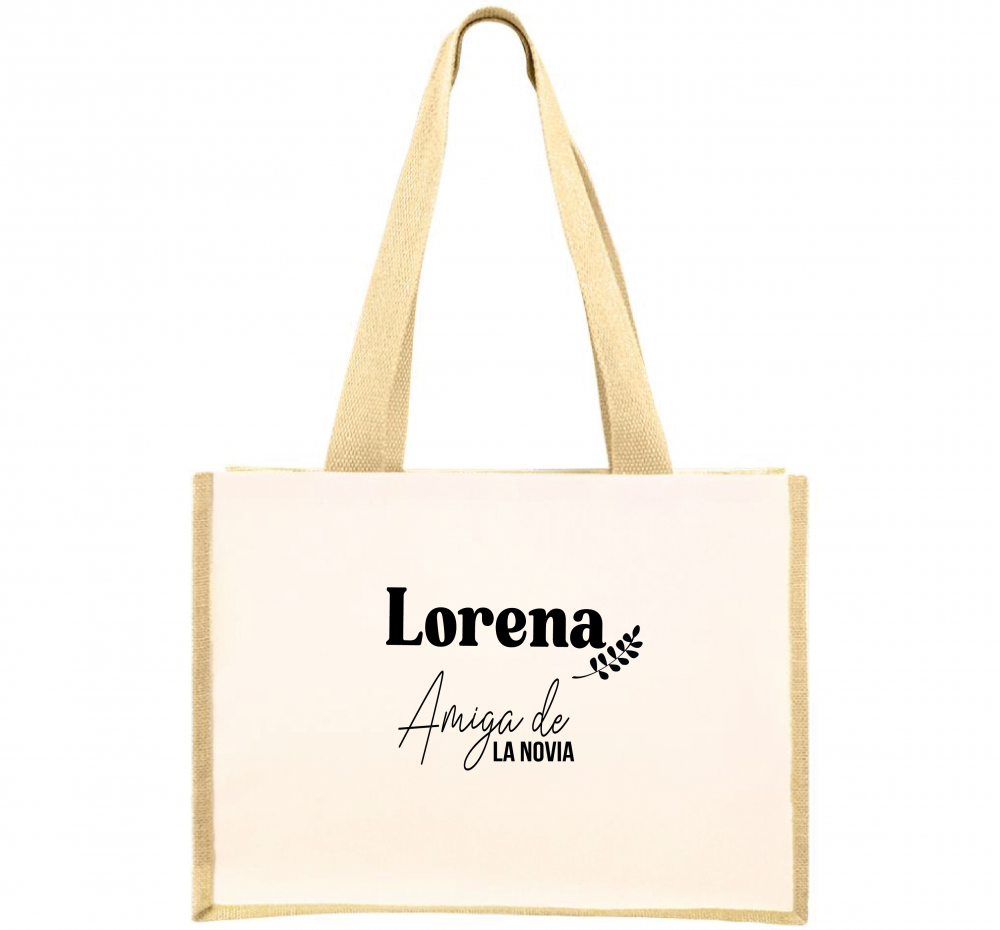 Bolsa de playa "Despedida de soltera"