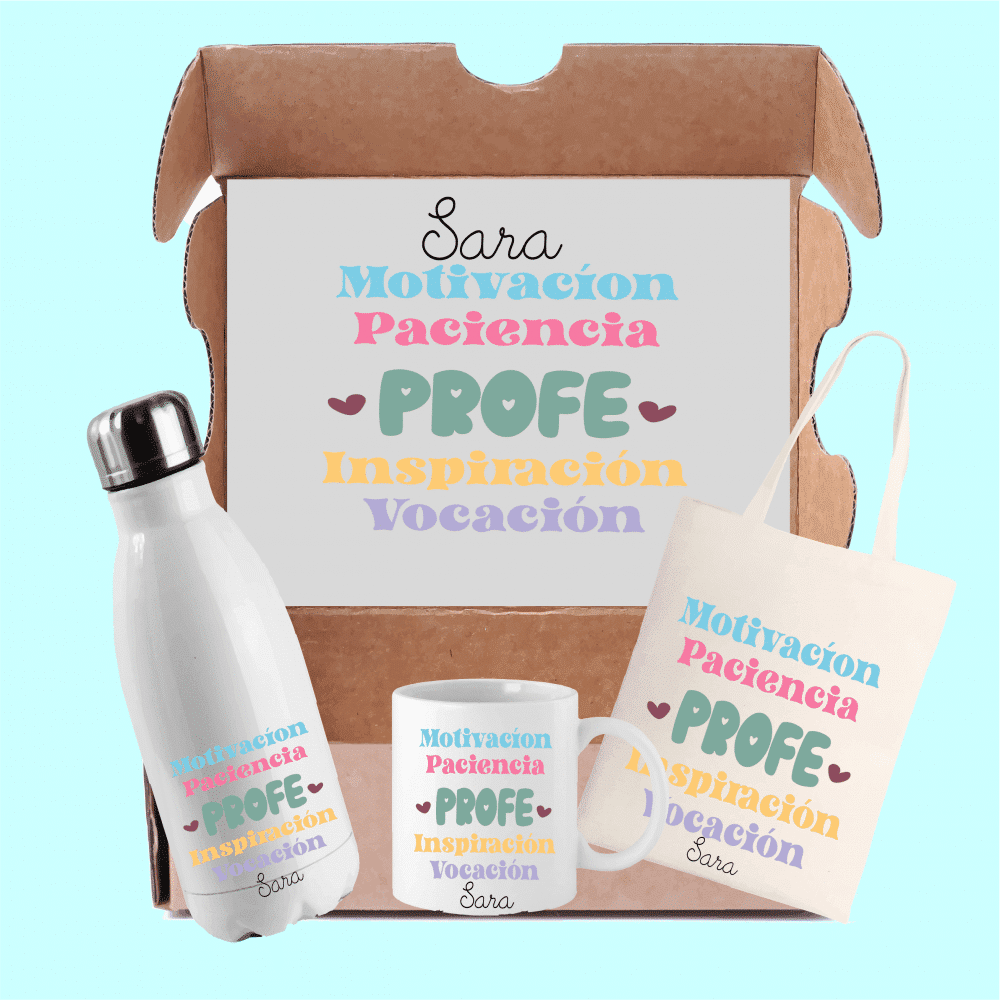 Regalos personalizados para profesores