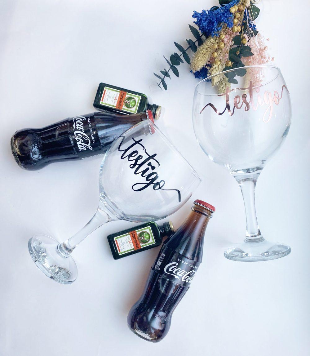 Alternative view of Set de copas de cóctel "Testigos"