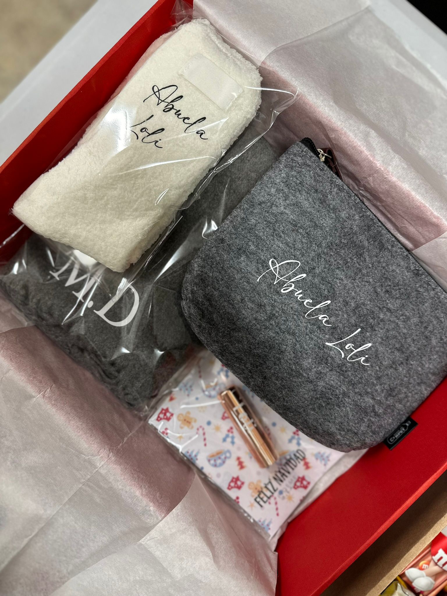 pack regalo navidad bufanda