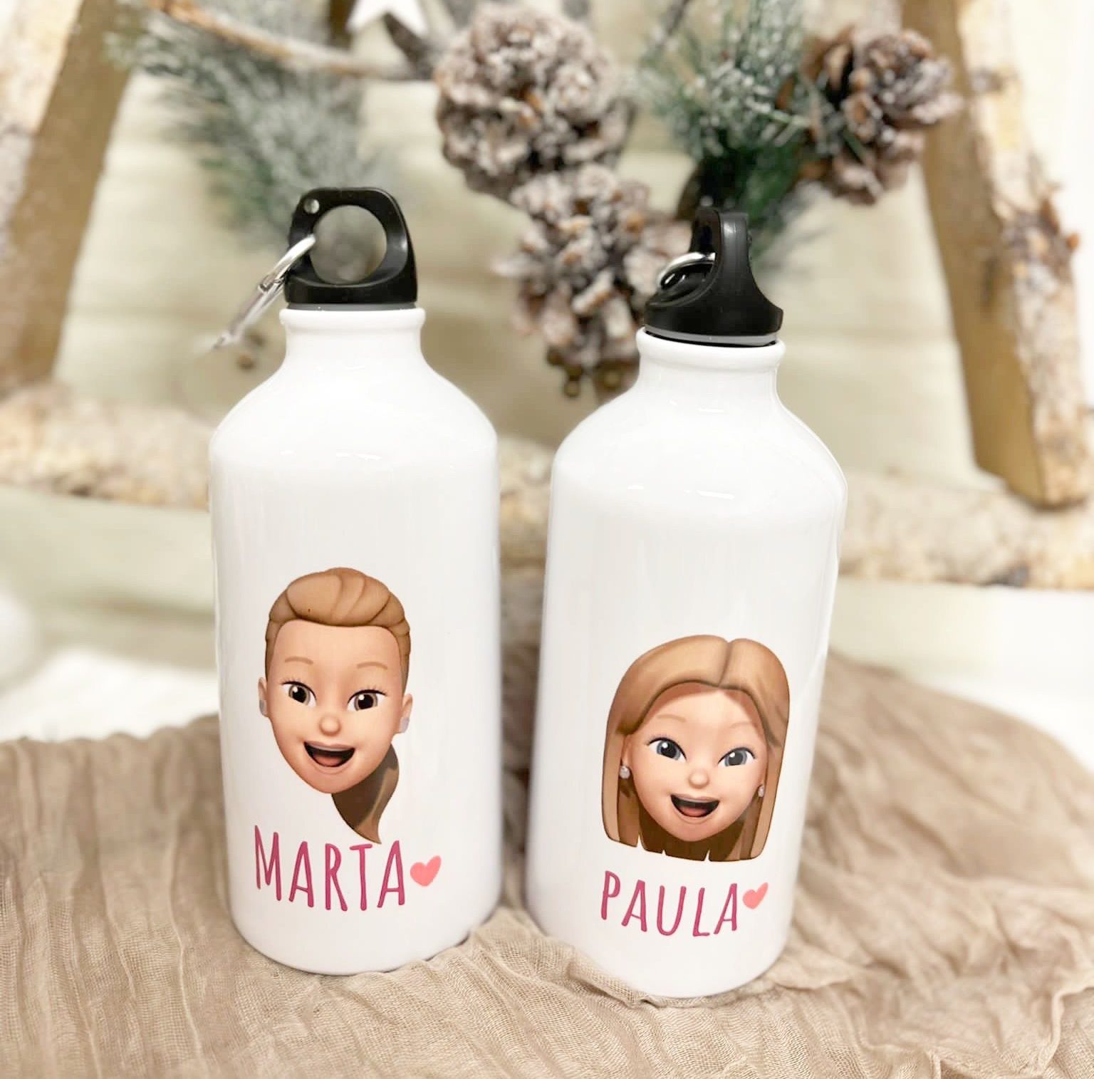 Cantimplora con emojis