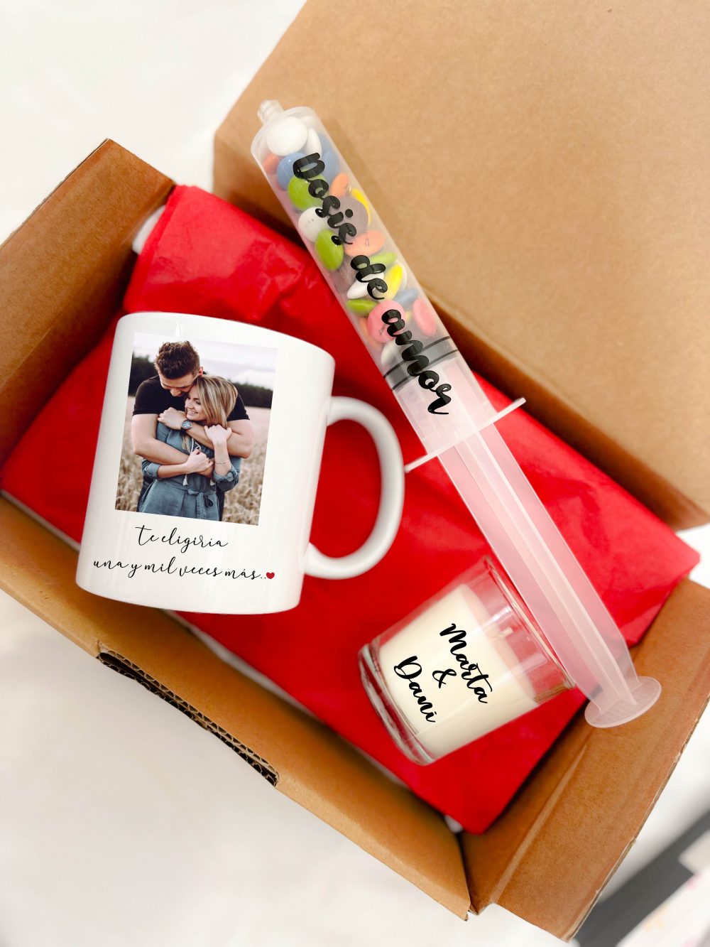 Kit personalizado san valentin