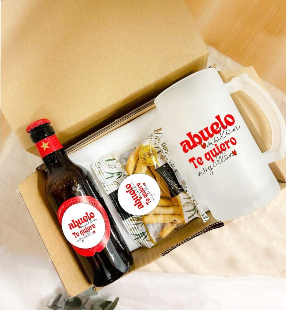 kit de cerveza para el abuelo más molón