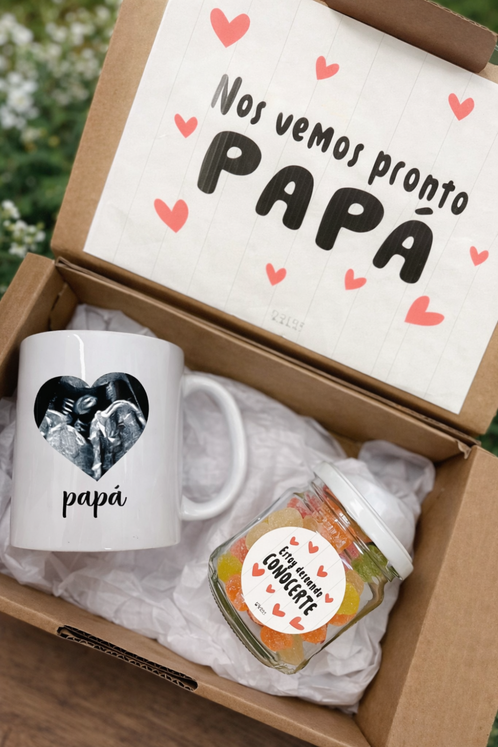 kit regalo futuros padres