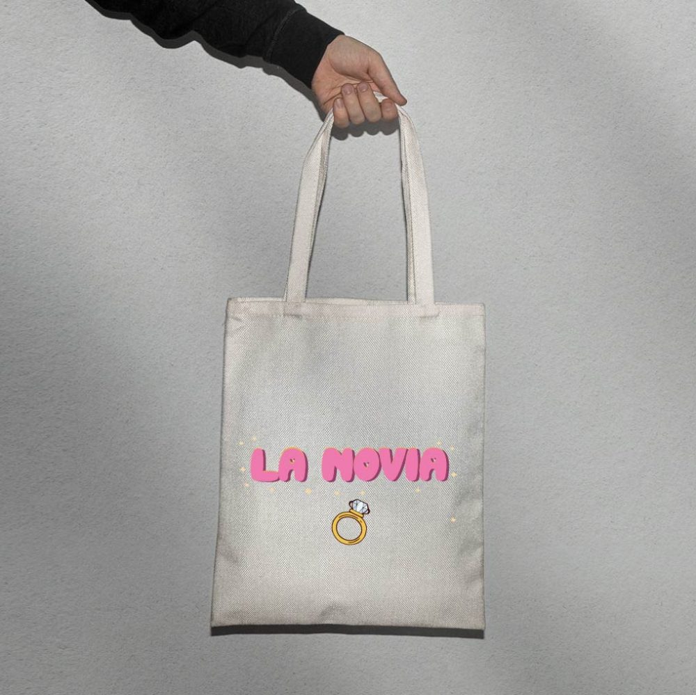 Alternative view of Bolsa tela despedida de soltera