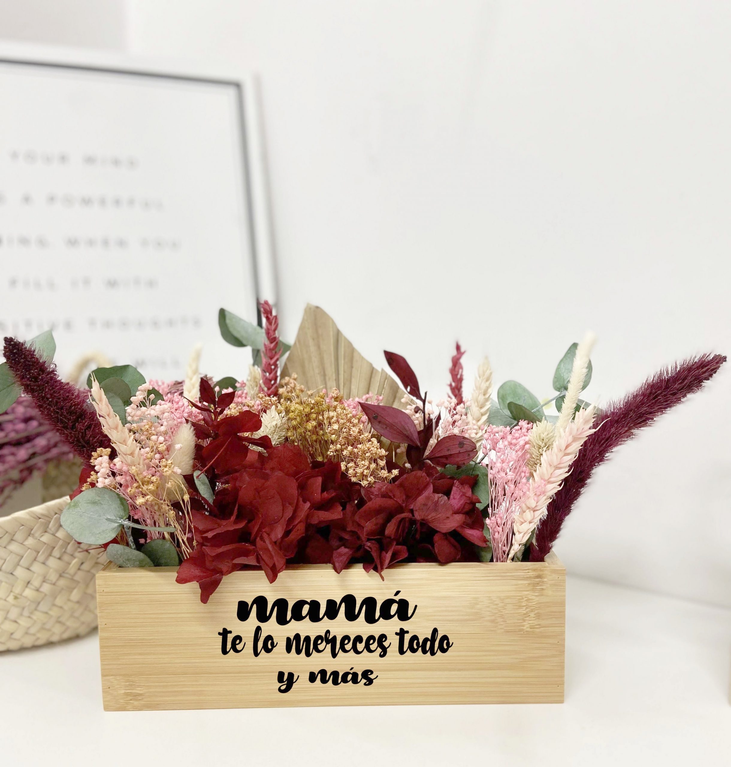 Centro de flores preservadas "Roma"