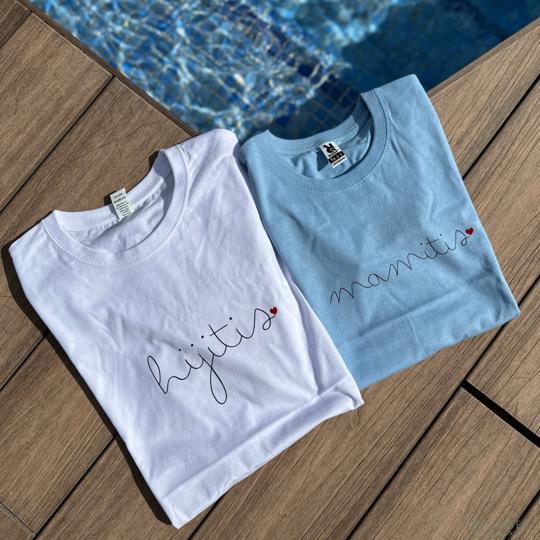 Pack camisetas mamitis y hijitis