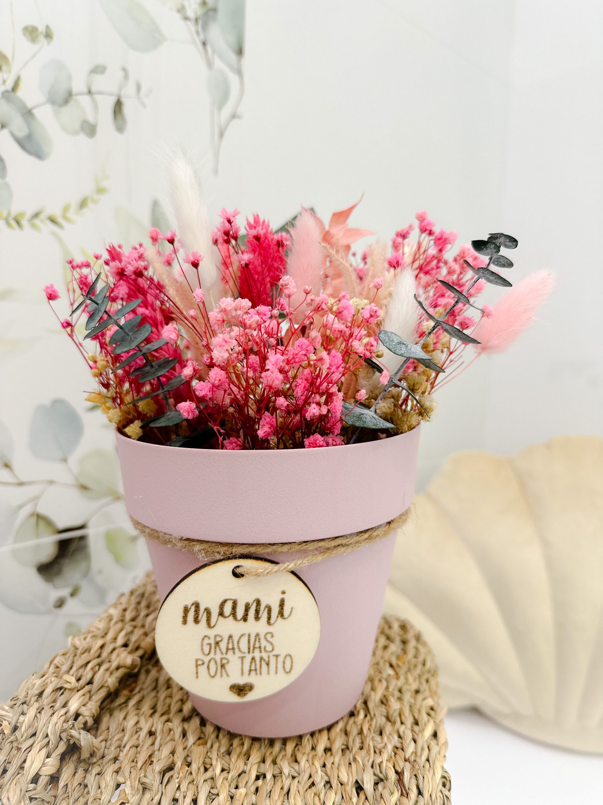 Centro floral personalizado ''mami gracias por tanto''