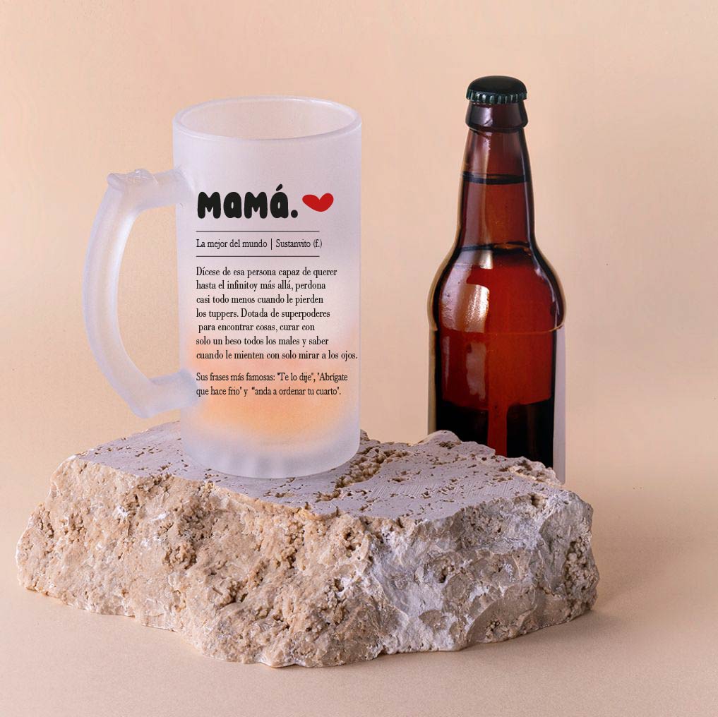 Jarra de cerveza "mamá"