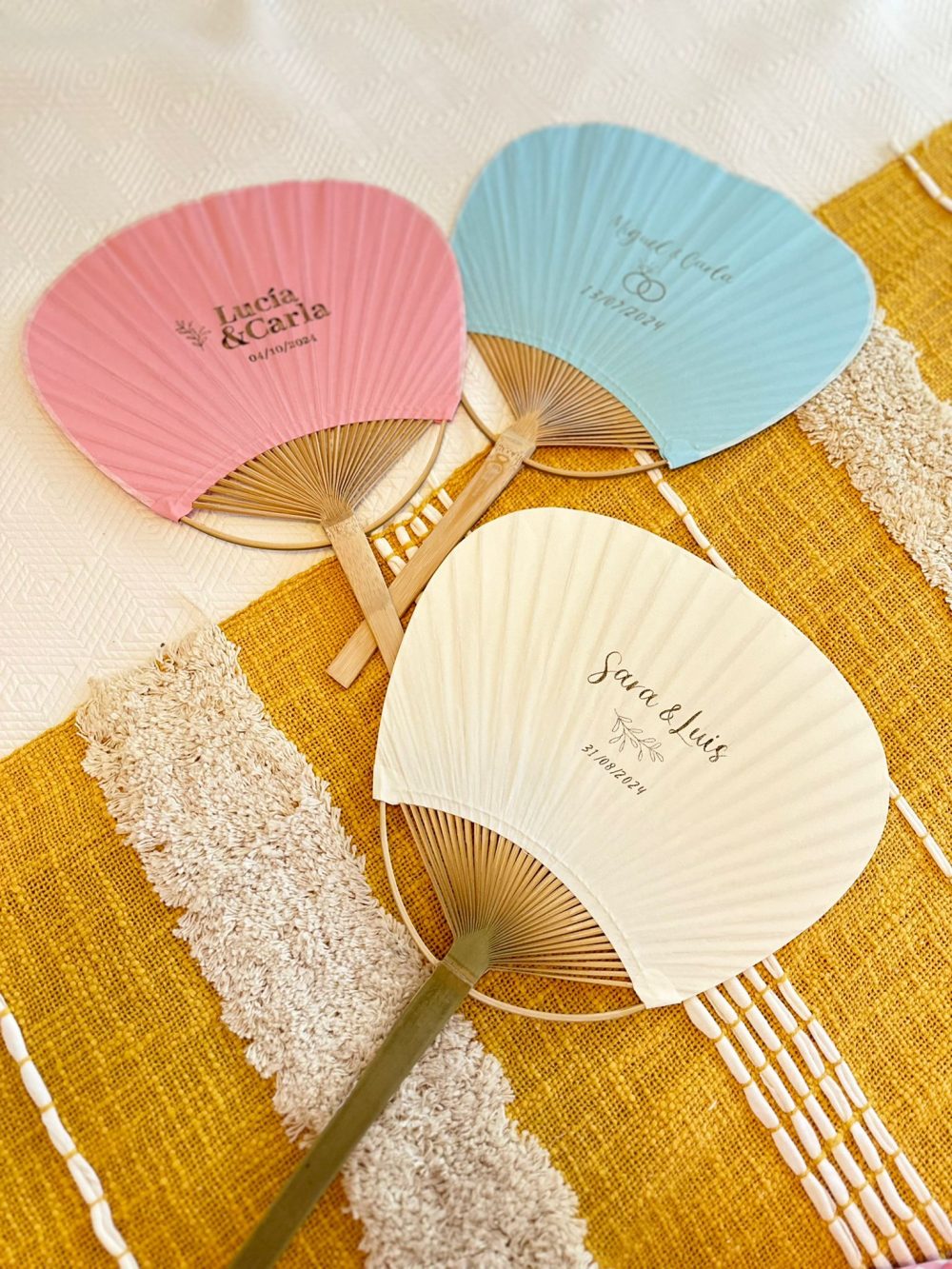 Pay pay madera Bambú personalizado