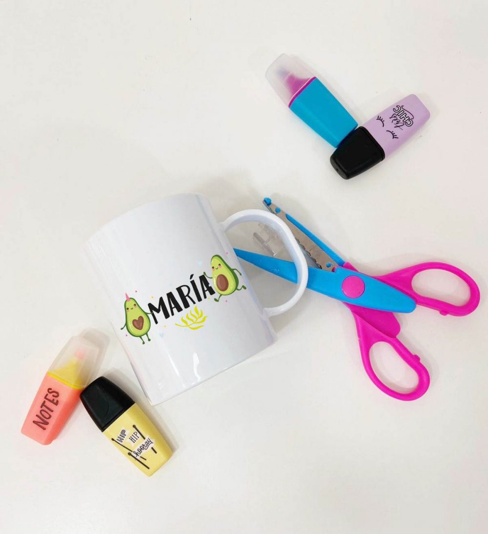 Taza de plástico personalizada