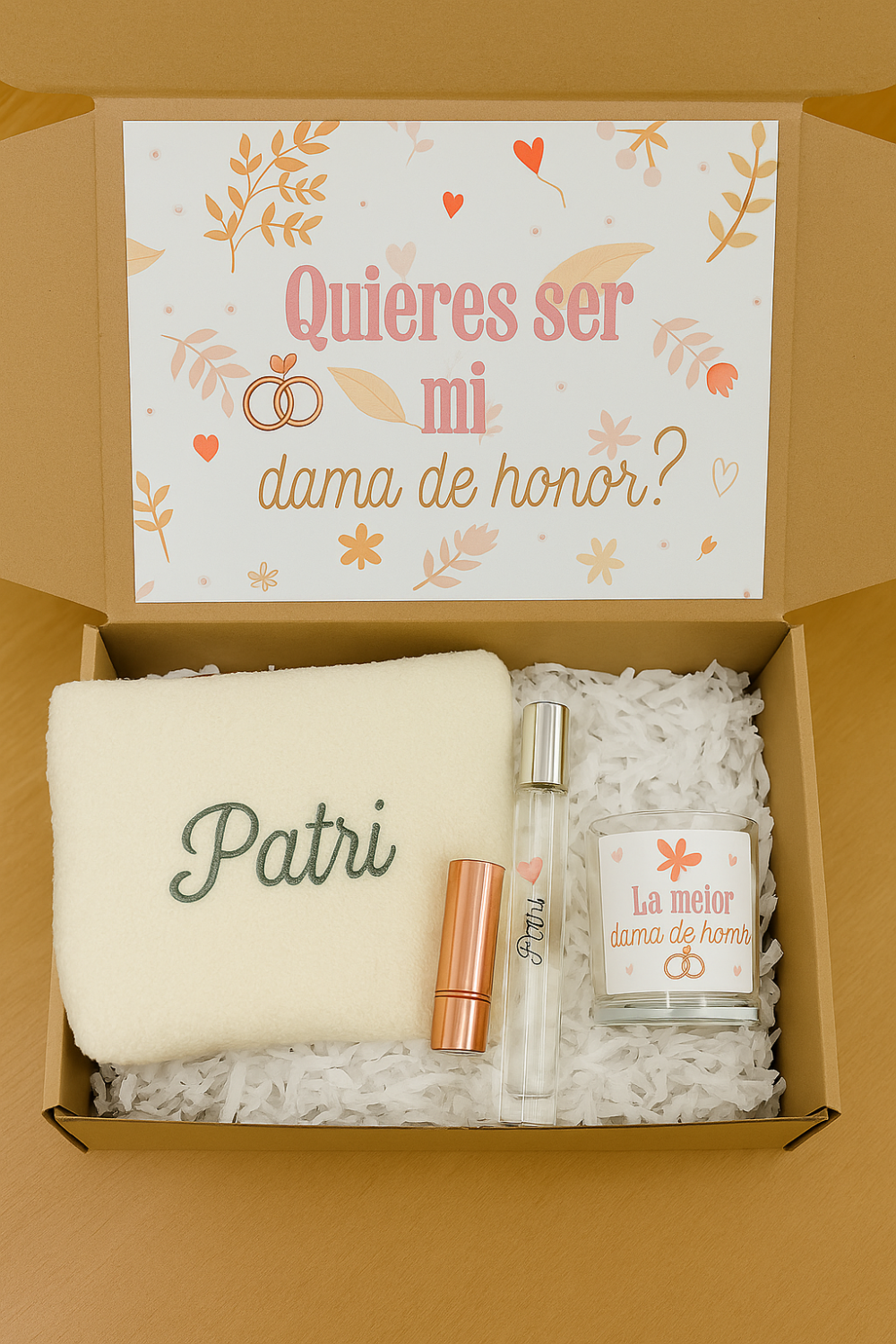 Kit ''¿Quieres ser mi dama de honor?''