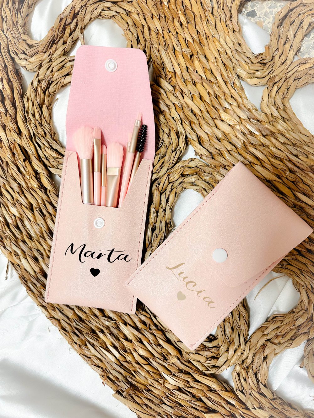 Estuche de brochas personalizado