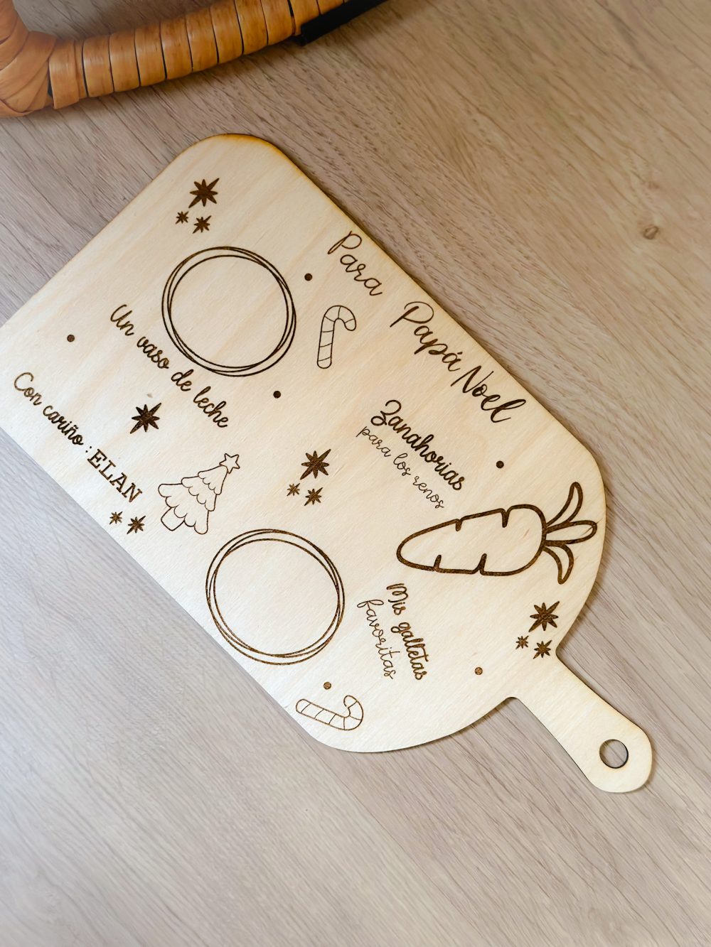 Alternative view of Bandeja comida ''Papá Noel''