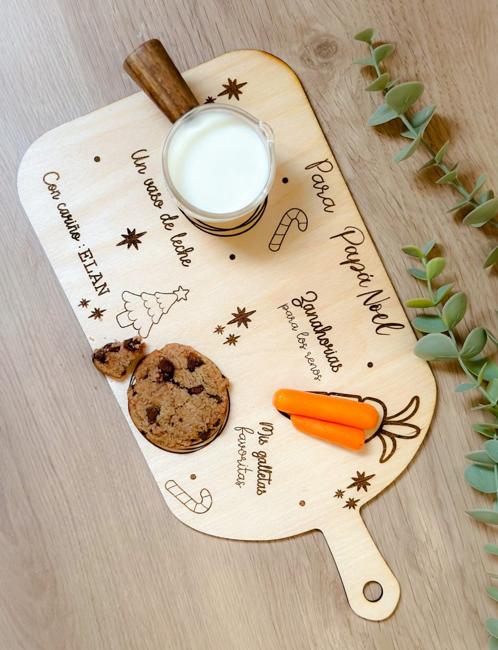 Bandeja comida ''Papá Noel''