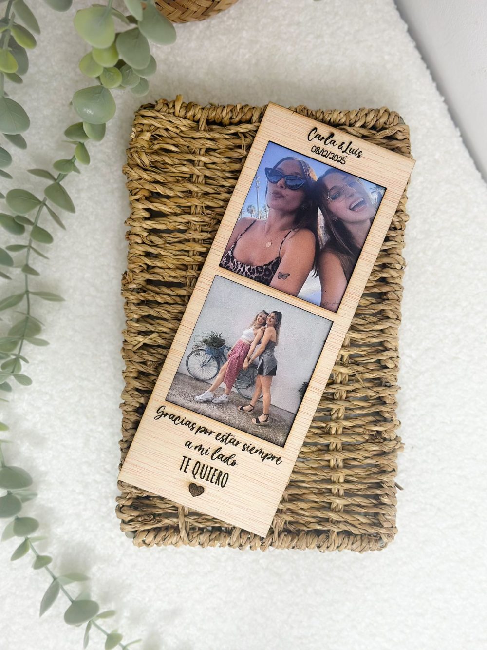 Tira de fotos fotomatón personalizado