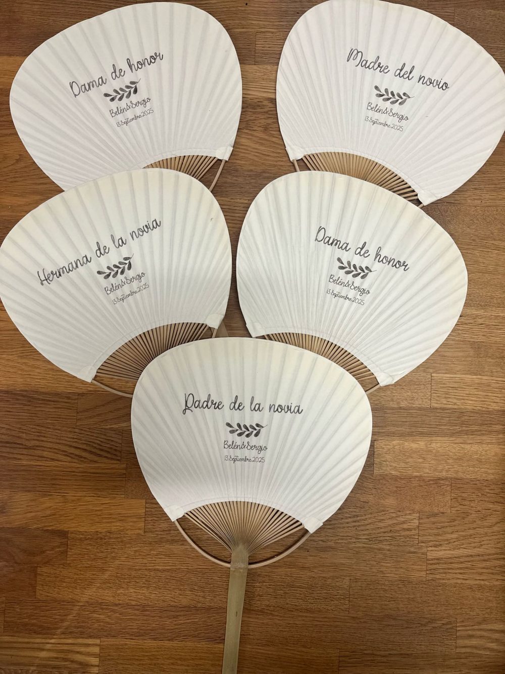 Alternative view of Pay pay madera Bambú personalizado