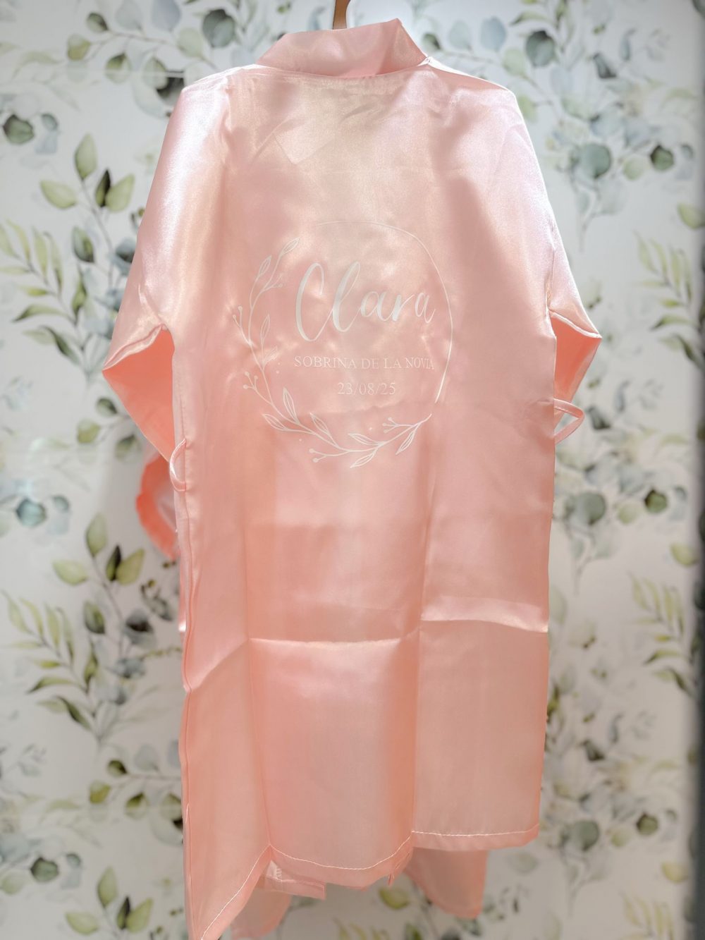 Bata personalizada niña