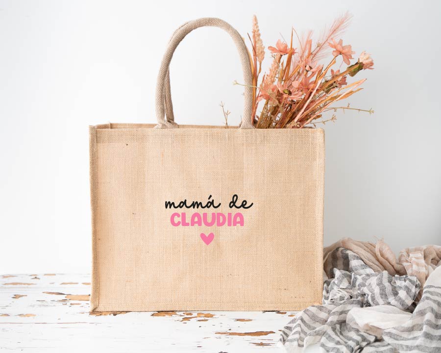 Bolsa yute mamá de...