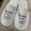 Zapatillas blancas "Para la novia"