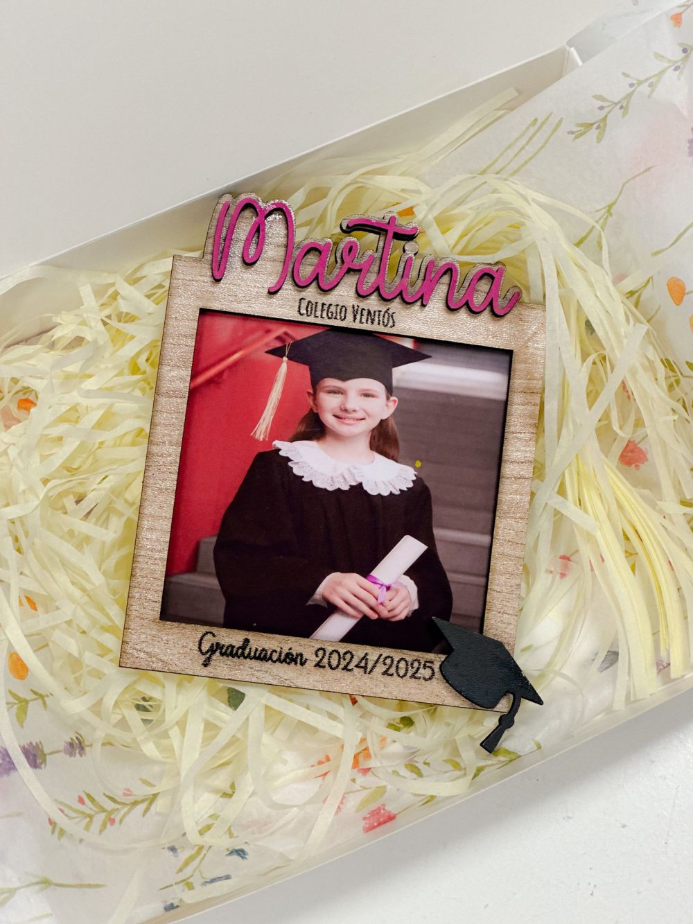 Marco de fotos graduacion