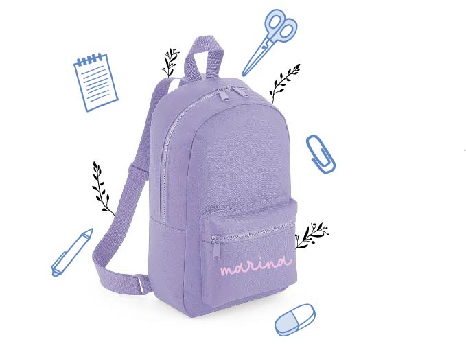Mochila personalizada infantil