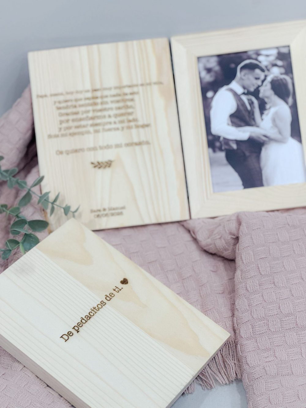 Marco de madera personalizado