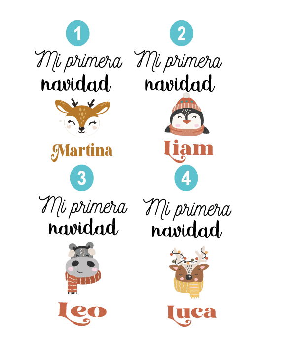 Alternative view of Pack ''Mi primera Navidad''