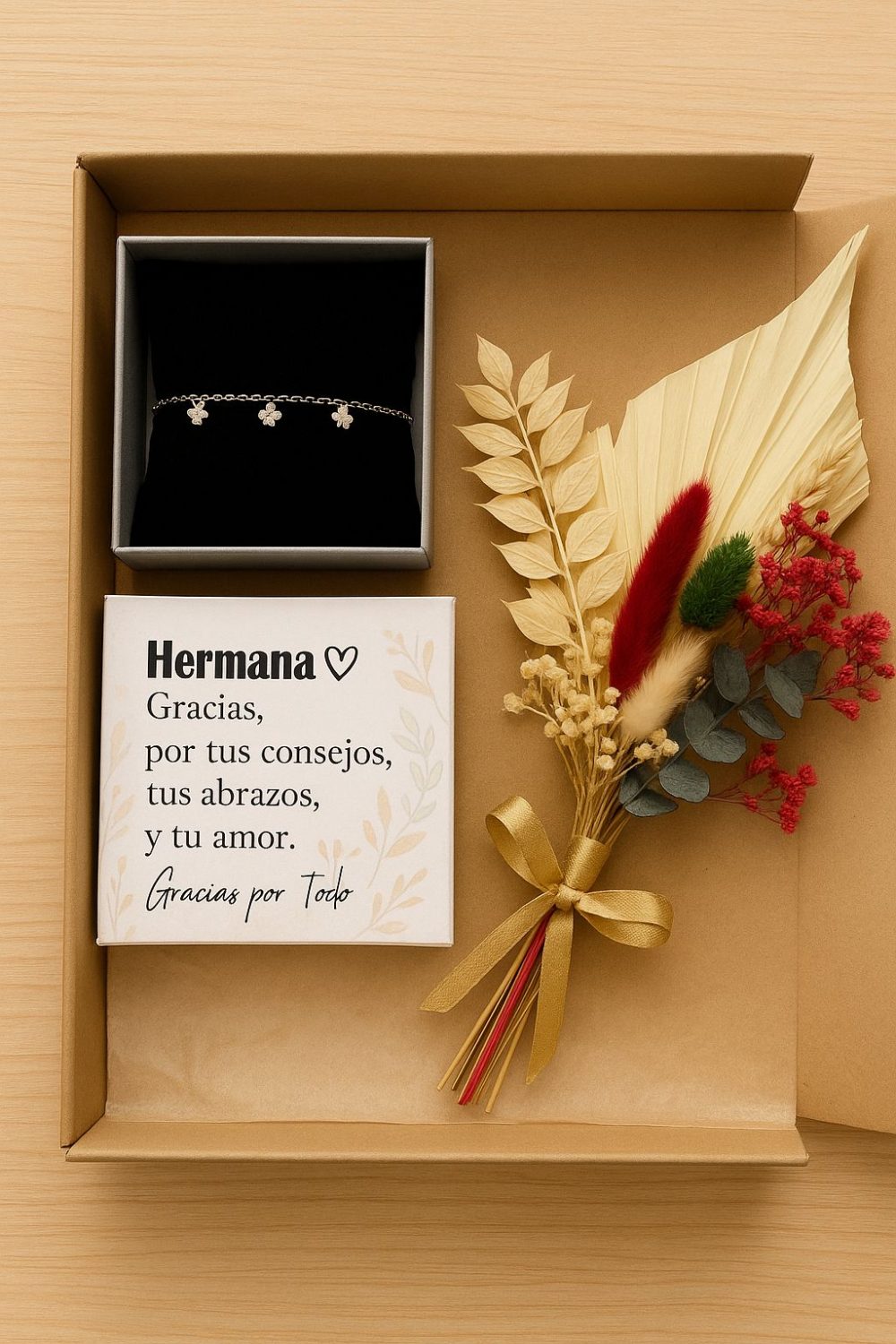 kit regalo hermana boda original y personalizado