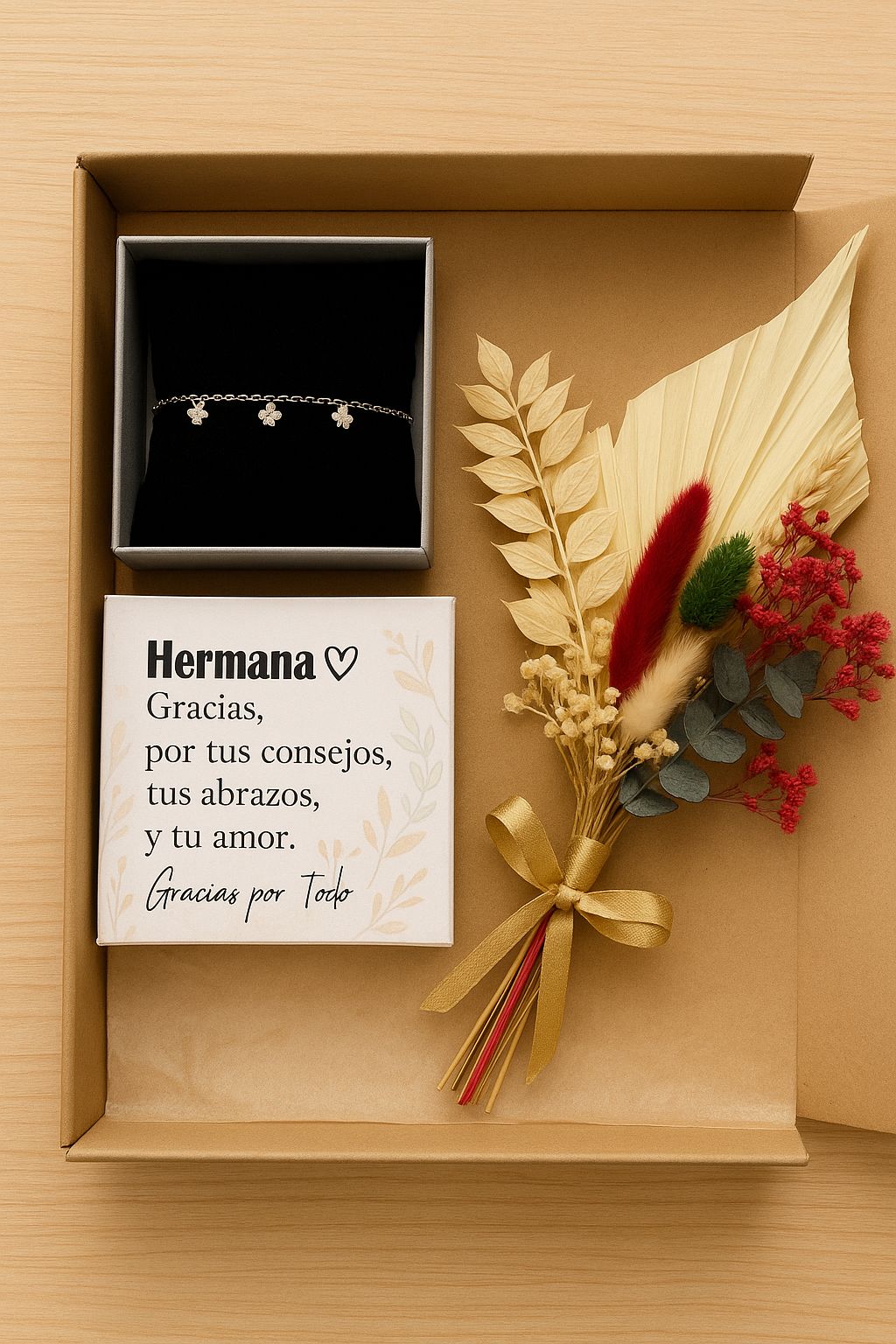 kit regalo hermana boda original y personalizado