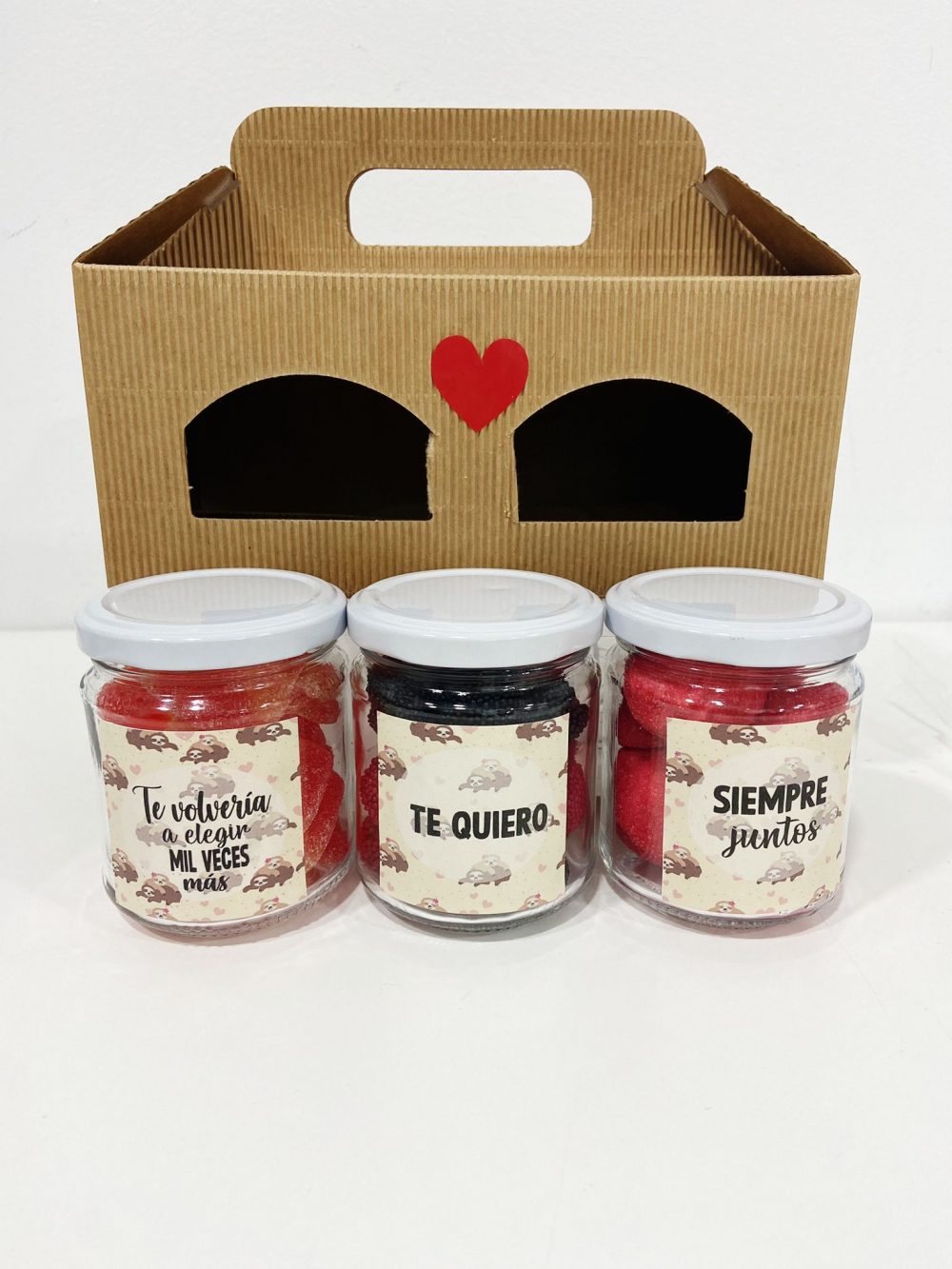 kit tarros regalo dulce san valentin