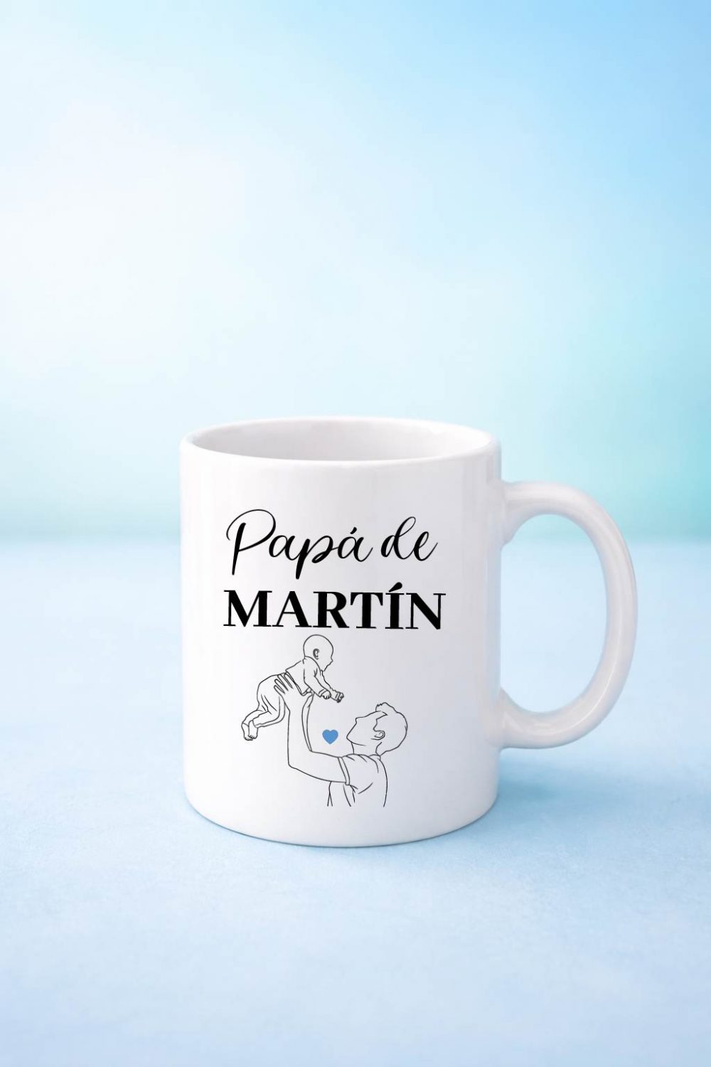 Taza personalizada ''Papá de...''